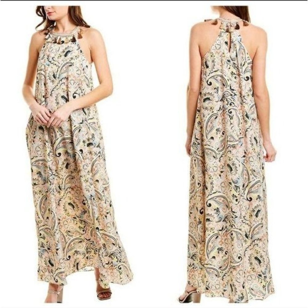 Laundry by Shelli Segal Women’s Printed Pastel Maxi Dress